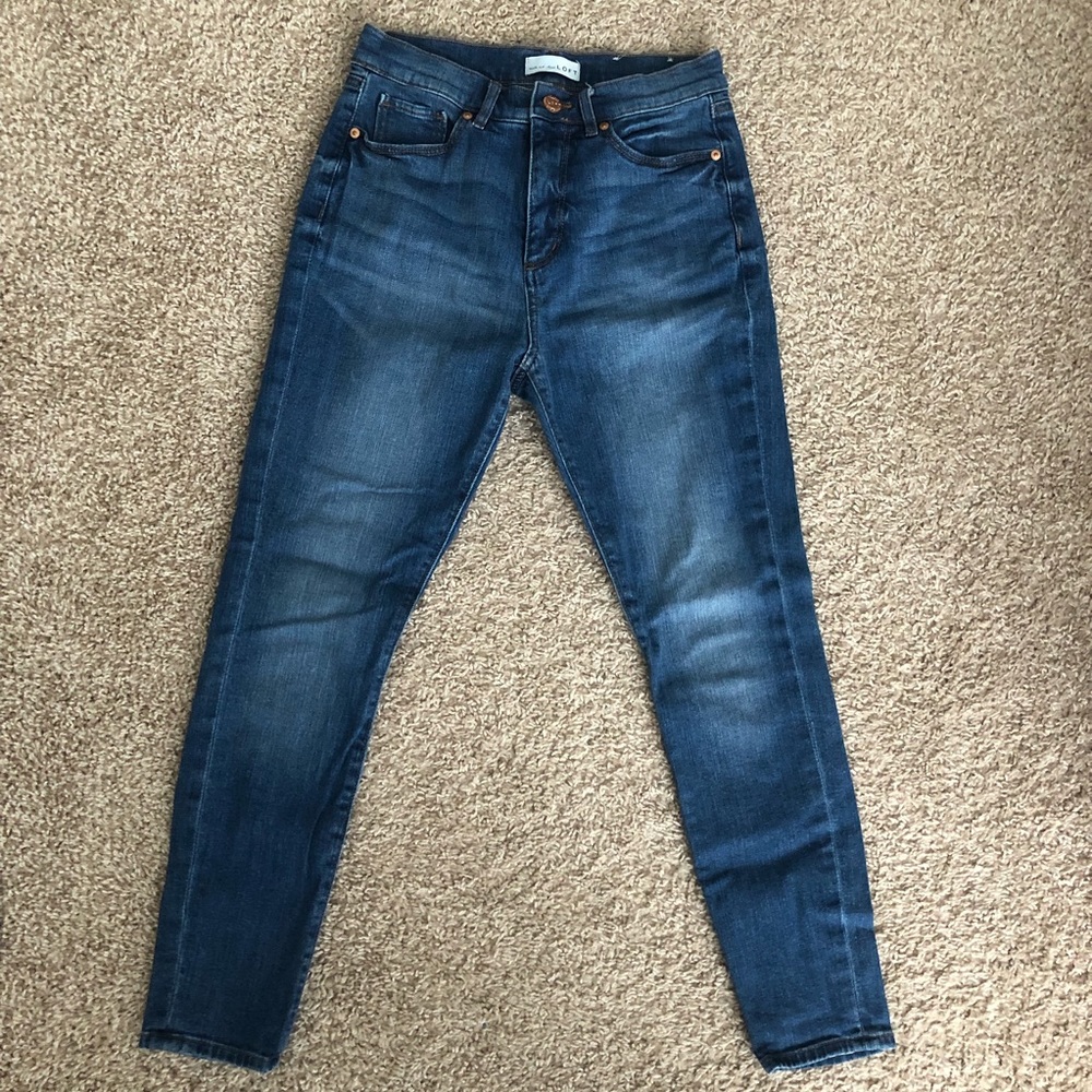 Loft high waist skinny jeans